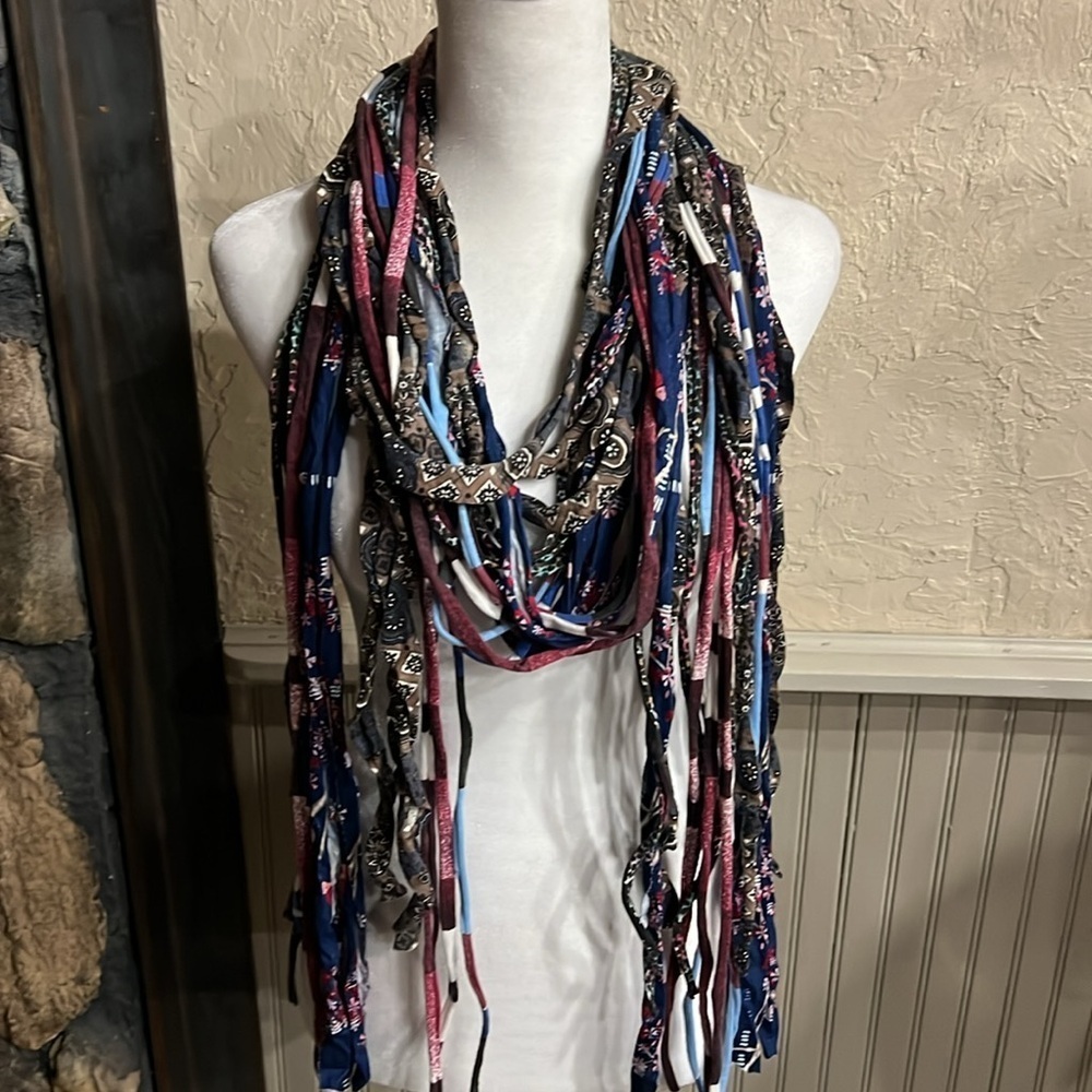 Multicolor Rag style Scarf